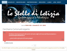 Tablet Screenshot of lestellediletizia.it